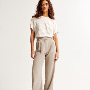 Curve Love A&F Sloane Tailored Pant